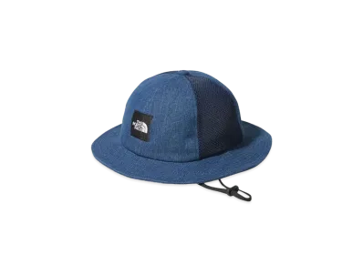 The North Face Kid's Square Logo Mesh Hat "Indigo"