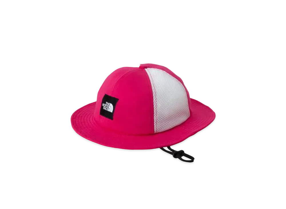 The North Face Kid's Square Logo Mesh Hat "Pink"