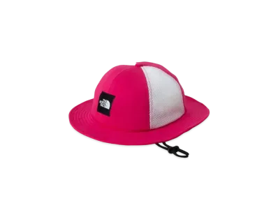 The North Face Kid's Square Logo Mesh Hat "Pink"