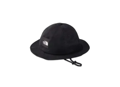 The North Face Kid's Square Logo Mesh Hat "Black"