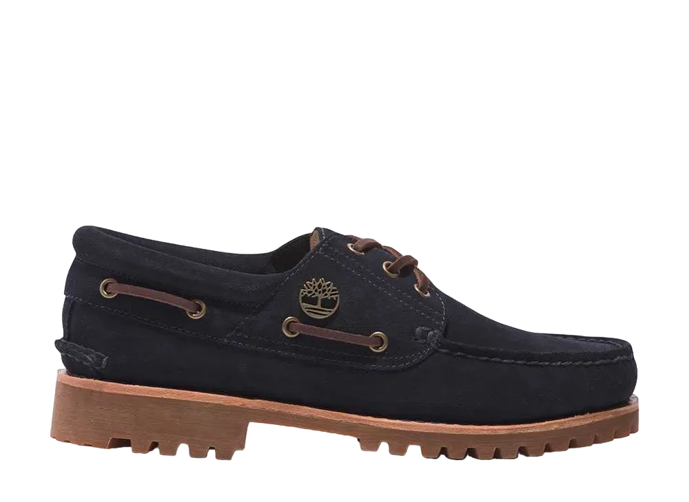 Timberland Authentic Handsewn Boat Shoes "Dark Blue"