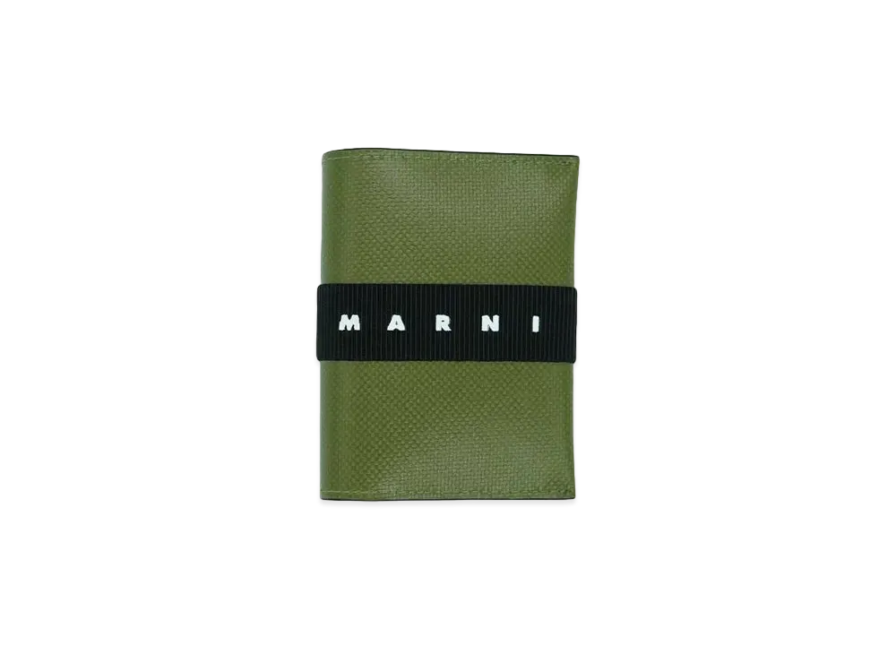 MARNI CC HOLDER "LEAV GREEN"