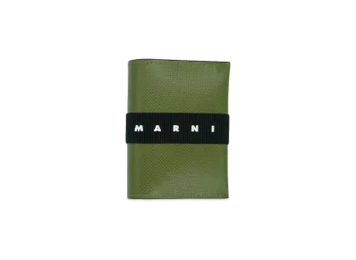 MARNI CC HOLDER "LEAV GREEN"