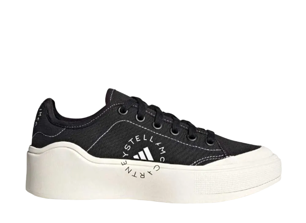 ステラマッカートニー × アディダス コート "コアブラック/オフホワイト"