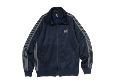 Needles FREAK'S STORE Track Jacket PolySmooth "Navy/Gray"