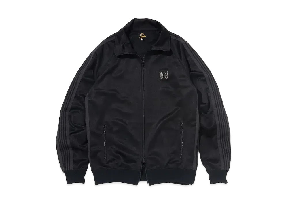 Needles FREAK'S STORE Track Jacket PolySmooth "Black/Gray"