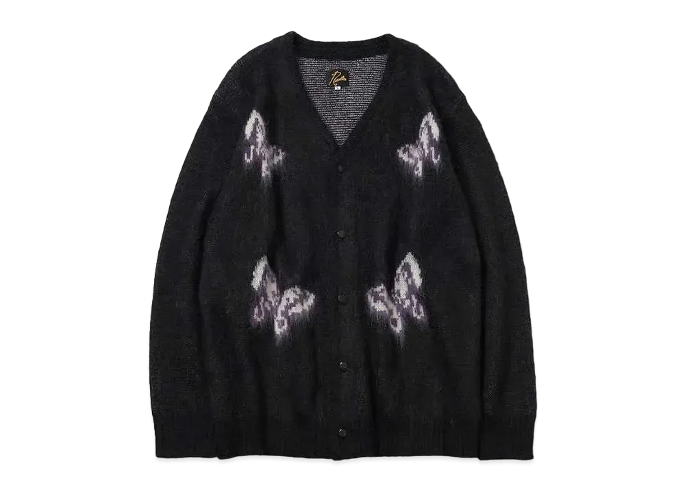 Needles FREAK'S STORE Mohair Cardigan- Papillon "Black"