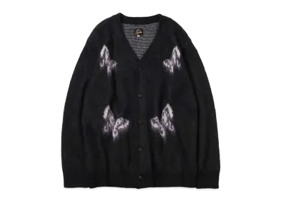 Needles FREAK'S STORE Mohair Cardigan- Papillon "Black"