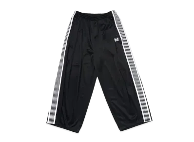 Needles FREAK'S STORE H.D.Track Pant PolySmooth "Black/White"