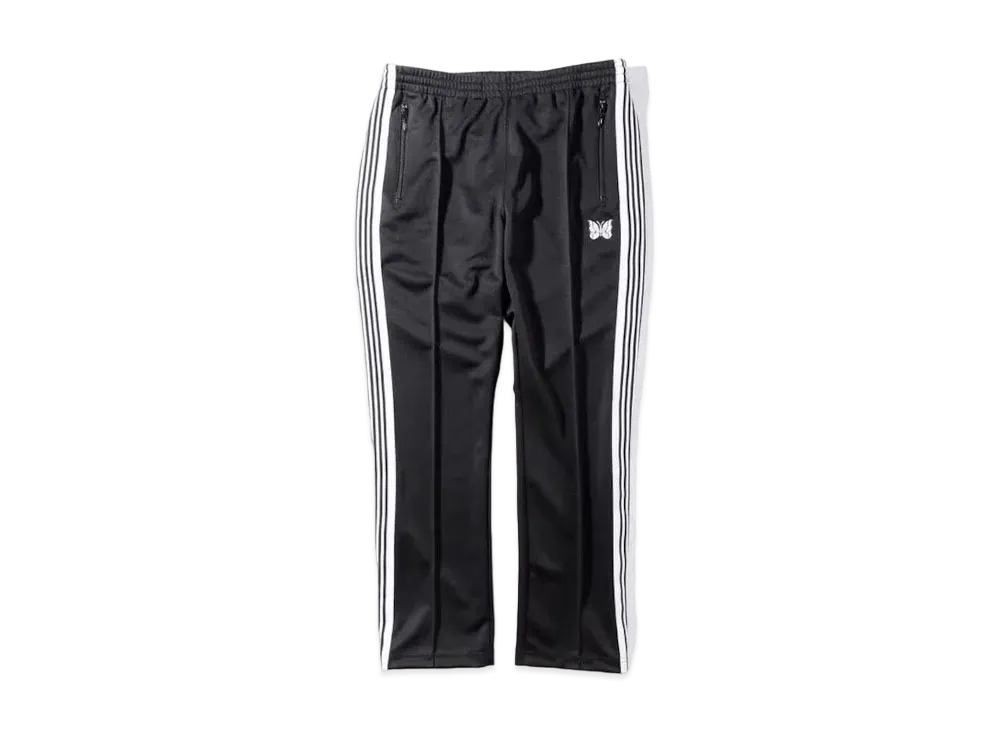 ニードルズ フリークスストア 別注 ナロー トラック パンツ "ブラック/ホワイト"