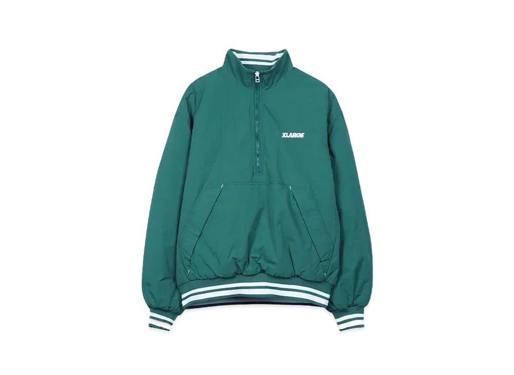 XLARGE NYLON PULLOVER JACKET "GREEN"