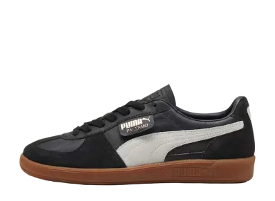 Puma Palermo Leather "Puma Black/Feather Gray/Gum"