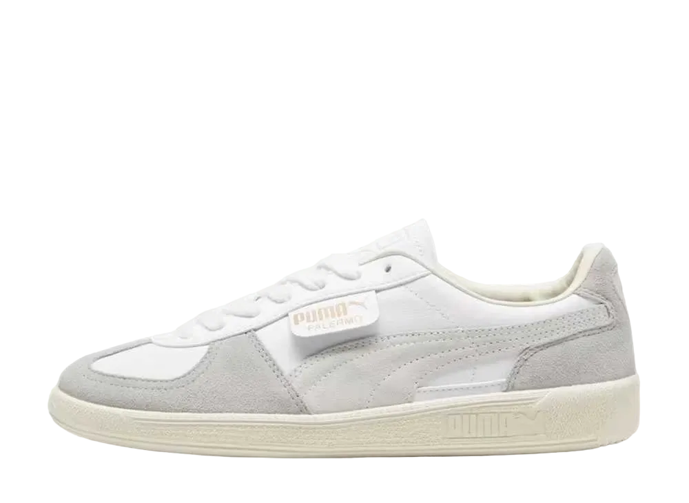 Puma Palermo Leather "Puma White/Cool Light Gray/Sugared Almond"