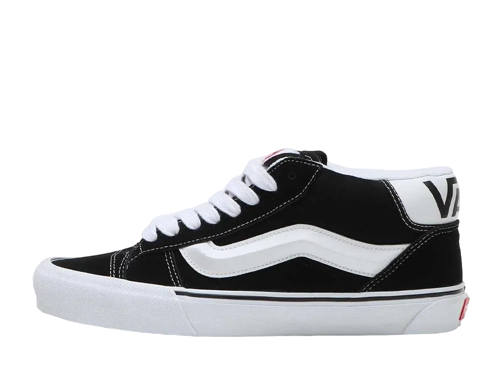 Vans Knu Mid "Black/True White"