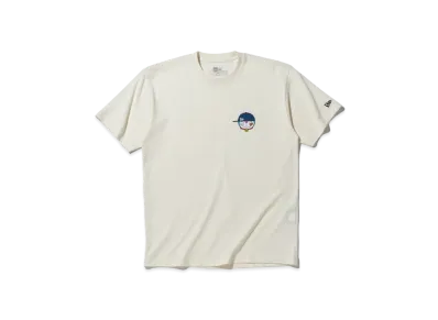 NEW ERA x Doraemon Cotton Short Sleeve Tee Face Logo Regular Fit "Off White"