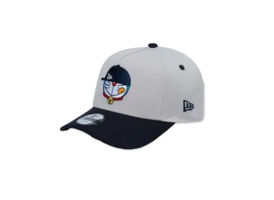 NEW ERA x Doraemon Youth 9FORTY A-Frame Face Logo "Stone Navy"