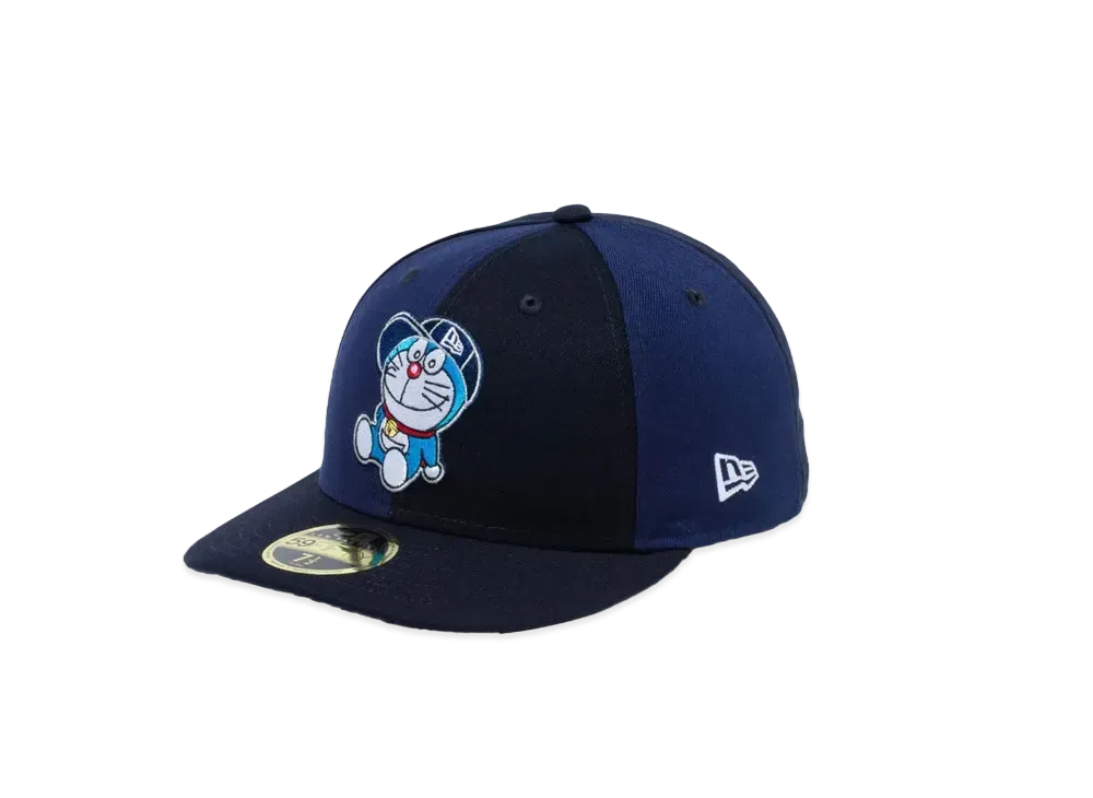 NEW ERA x Doraemon LP 59FIFTY Pin Wheel Cap "Navy/Light Navy"
