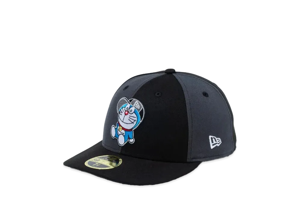 NEW ERA x Doraemon LP 59FIFTY Pin Wheel Cap "Black/Dark Graphite"