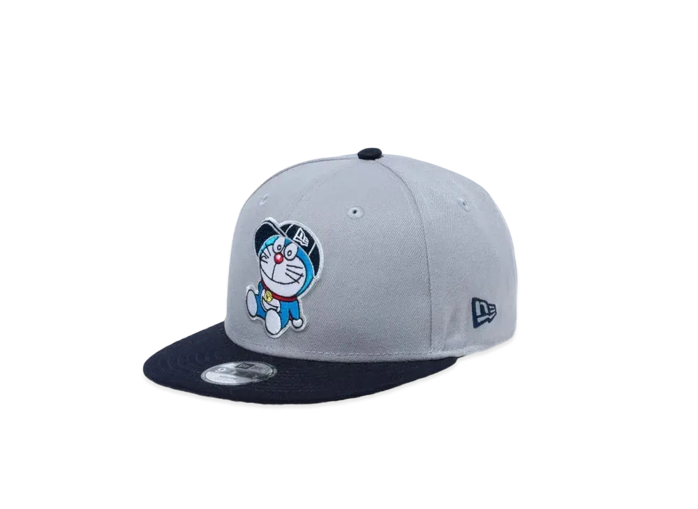 NEW ERA x Doraemon Youth 9FIFTY Cap "Gray/Navy"