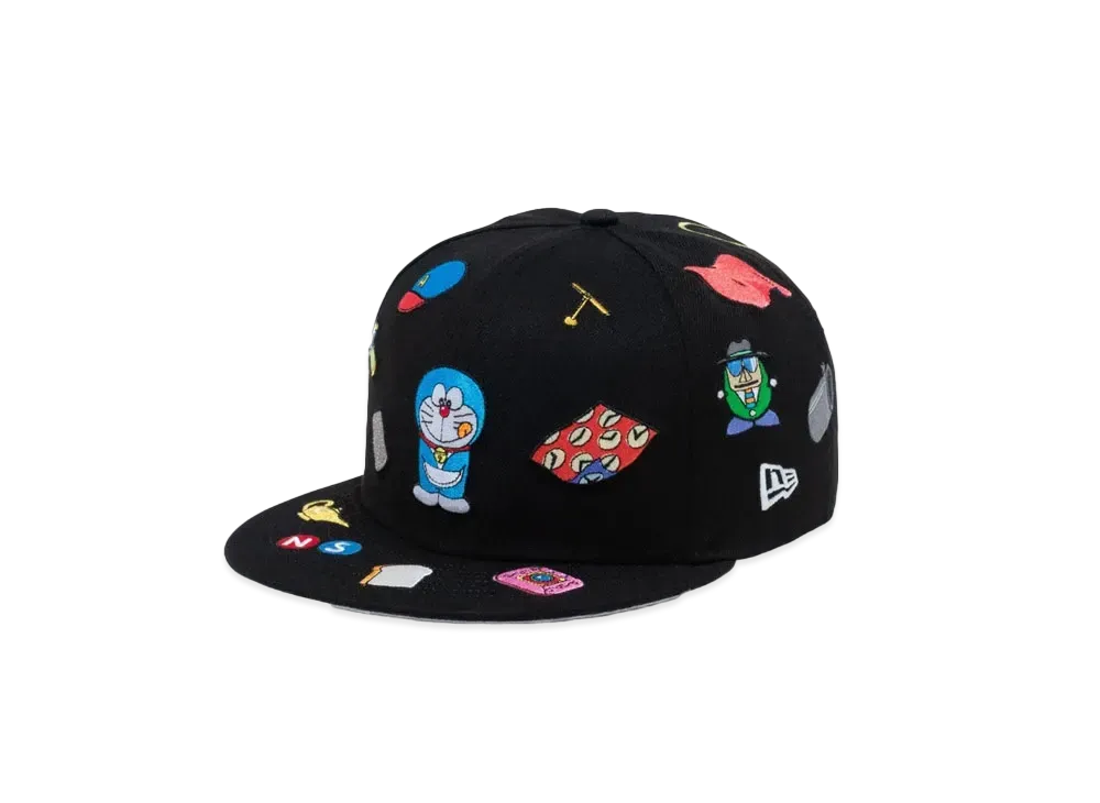 NEW ERA x Doraemon 9FIFTY All Over Logo "Black"