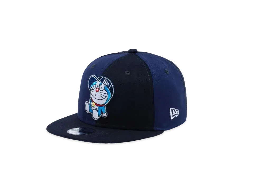 NEW ERA x Doraemon Youth 9FIFTY Pin Wheel Cap "Navy"