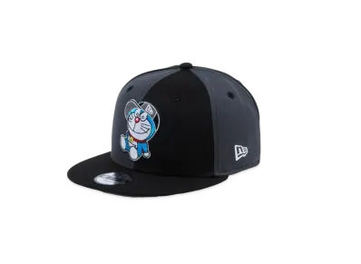 NEW ERA x Doraemon Youth 9FIFTY Pin Wheel Cap "Black"