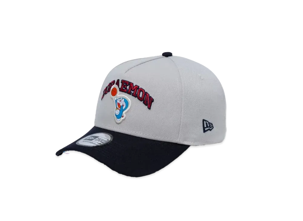 NEW ERA x Doraemon 9FORTY A-Frame Basketball "Stone Navy"