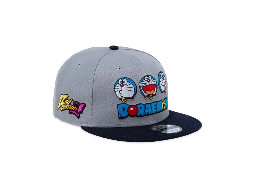 NEW ERA x Doraemon 9FIFTY Side Patch#1 "Gray/Navy"