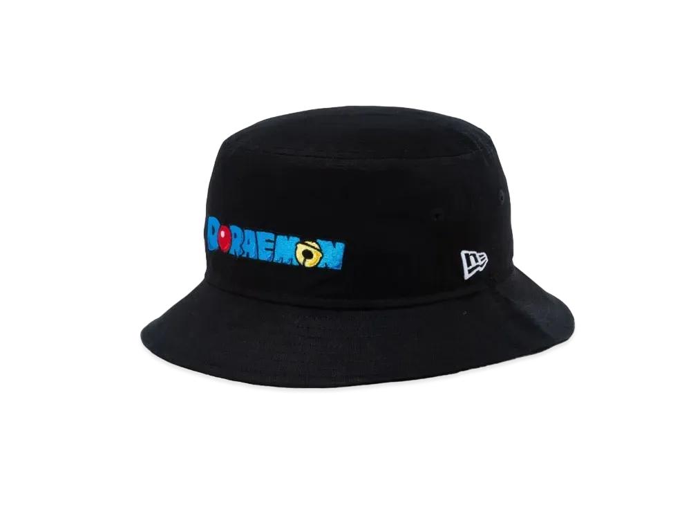 NEW ERA x Doraemon Bucket01 Woven Patch "Black"