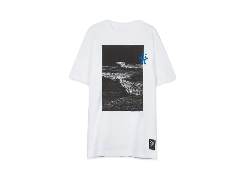 Wave of Sand LIMINAL (EYES) PHOTO PRINT T SHIRTS x SHIMPEI YAMAGAMI "WHITE"