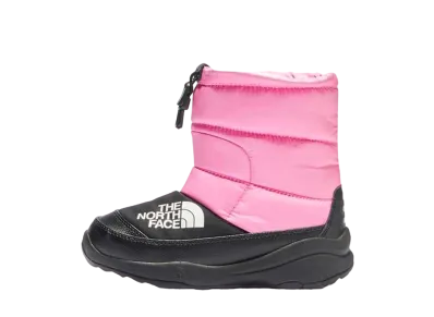 The North Face KIDS Nuptse Bootie 6 "Orchid Pink/TNF Black"