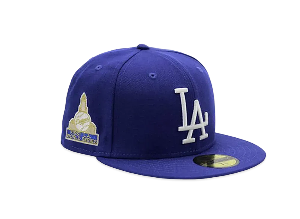 NEW ERA x THE CAP Back to the Old School 59FIFTY Los Angeles Dodgers "Blue"