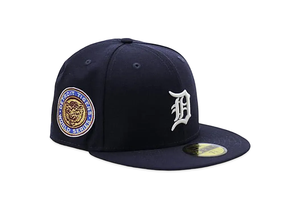 NEW ERA x THE CAP Back to the Old School 59FIFTY Detroit Tigers "Navy"