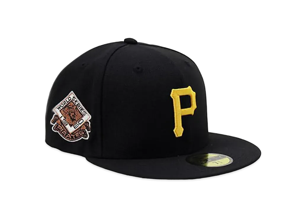 NEW ERA x THE CAP Back to the Old School 59FIFTY Pittsburgh Pirates "Black"
