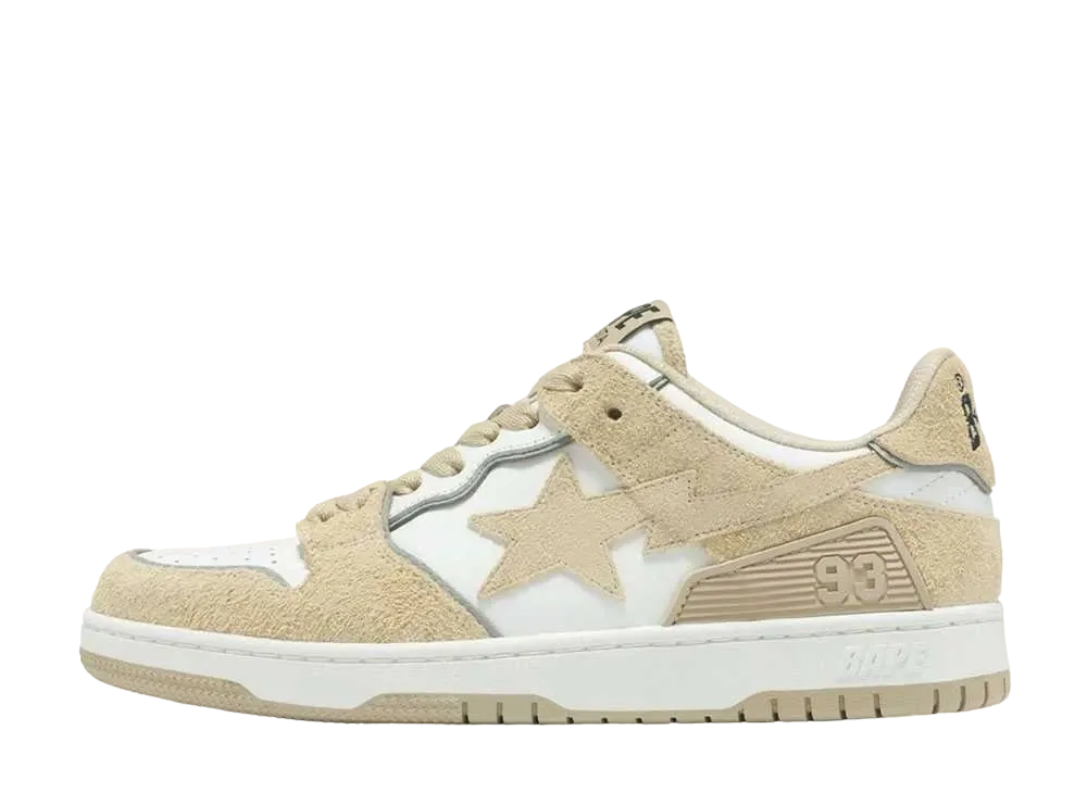 アベイシングエイプ ベイプ スケートスタ #3 "ベージュ"