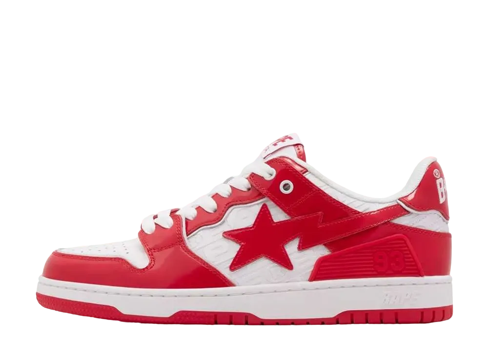 アベイシングエイプ ベイプ スケートスタ #5 "レッド"