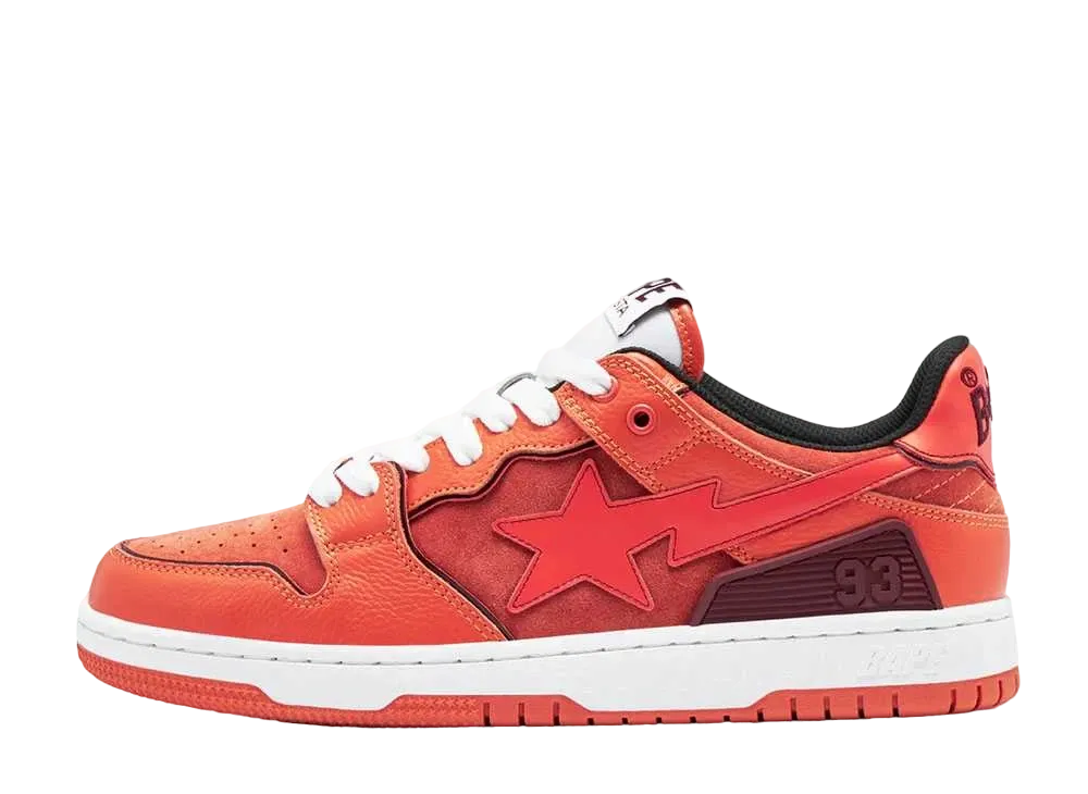 アベイシングエイプ ベイプ スケートスタ #2 "オレンジ"