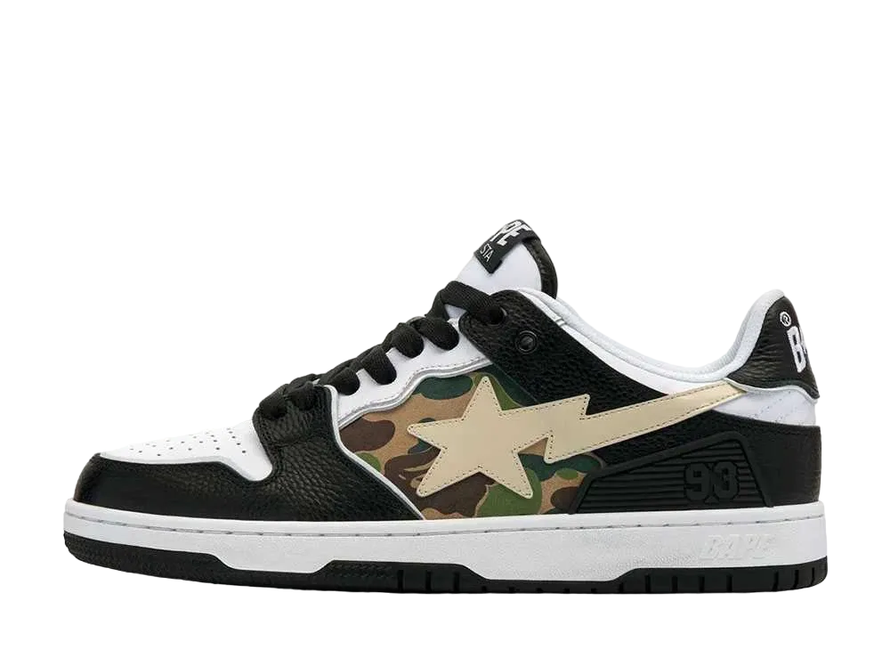 アベイシングエイプ ベイプ スケートスタ "ブラック"