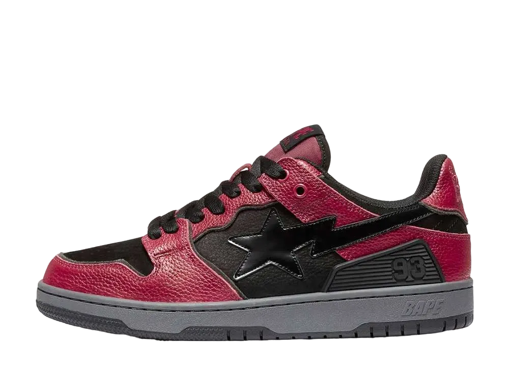 アベイシングエイプ ベイプ スケートスタ "レッド"