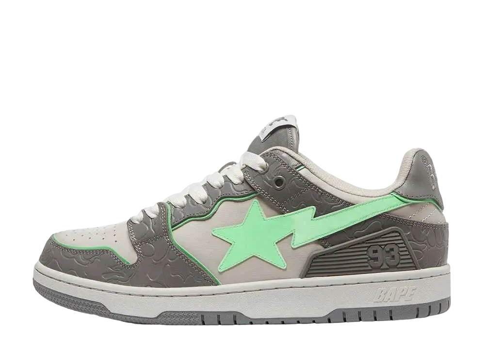 アベイシングエイプ ベイプ スケートスタ "グレー"