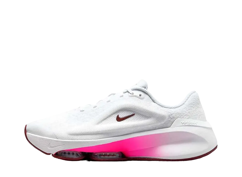 Nike Women's Versair "White/Fierce Pink/Metallic Silver/Dark Team Red"