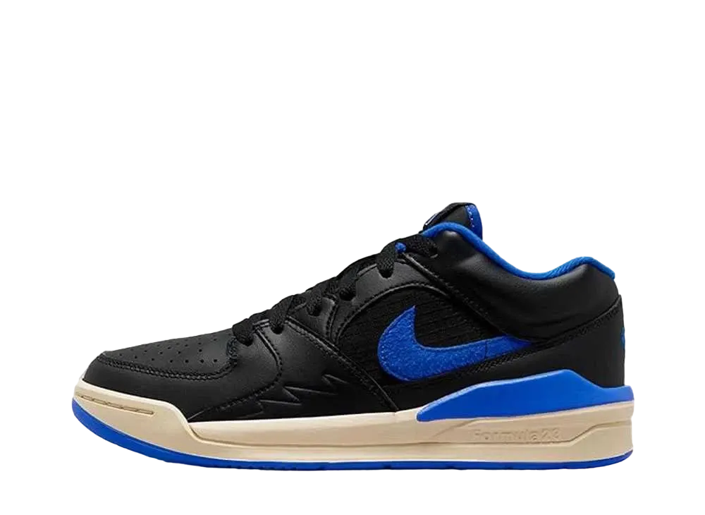 ナイキ ウィメンズ ジョーダン スタジアム90 "ブラック/モスリン/バーシティロイヤル"