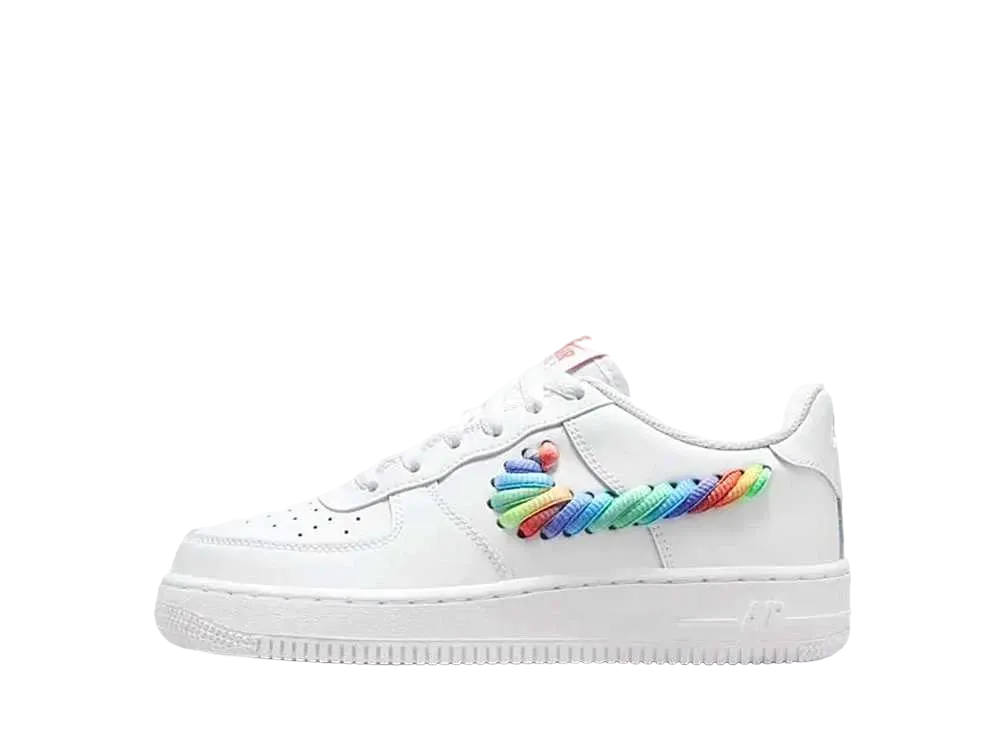 Nike GS Air Force 1 Low "Rainbow Swooshes"