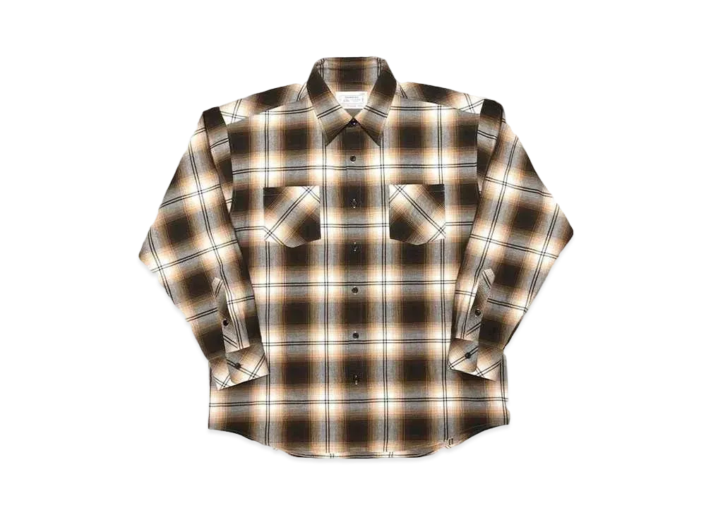 Rafu Standerd shirt "BROWN"