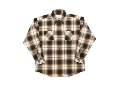 Rafu Standerd shirt "BROWN"