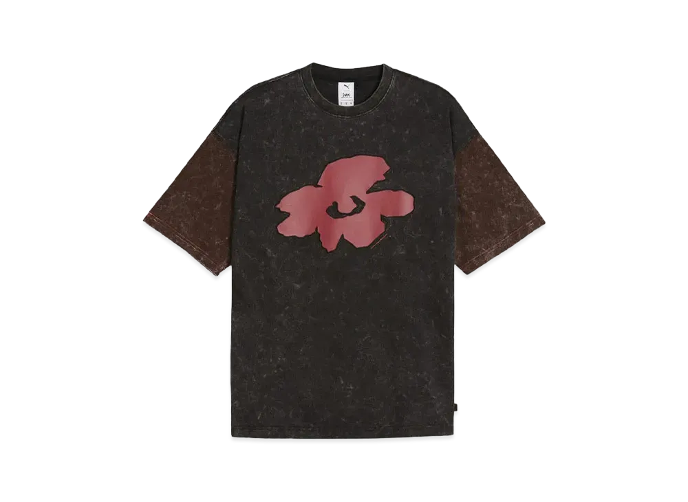 PUMA x P.A.M. CONTRAST TEE "PUMA BLACK"