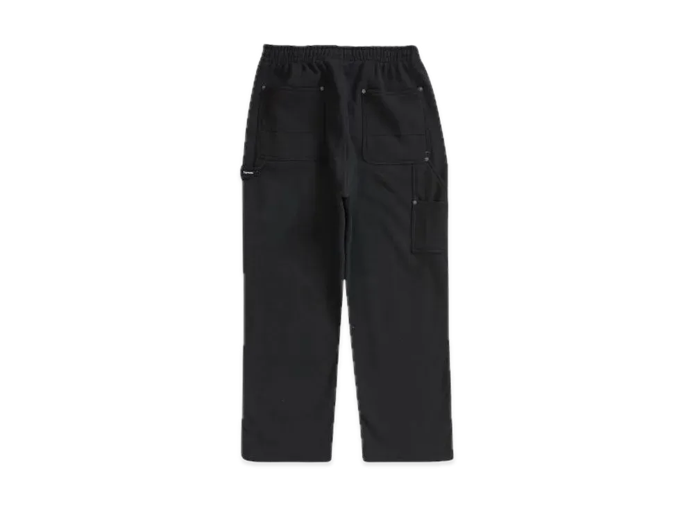 Supreme Double Knee Painter Sweatpant "Black"