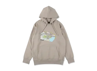 WIND AND SEA Circulation Organic Cotton Hoodie "Oyster Gray"