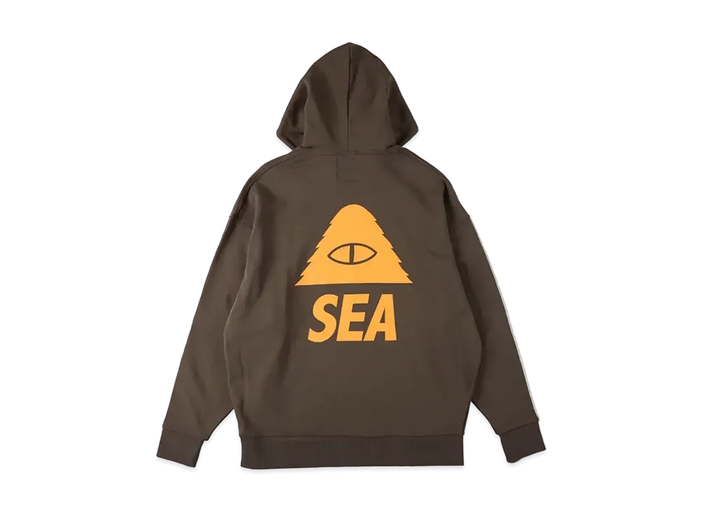 WIND AND SEA x POLER Hoodie "Sea Brown"