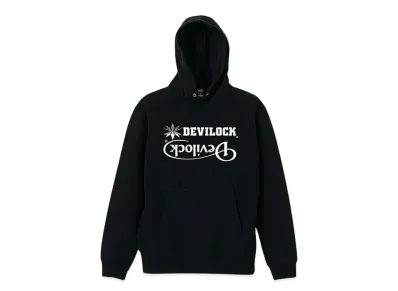 DEVILOCK BOTH LOGO HOODIE "BLACK"